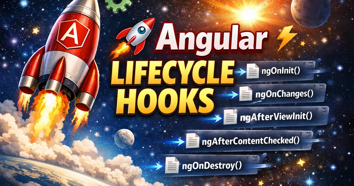 🚀 Angular Lifecycle Hooks