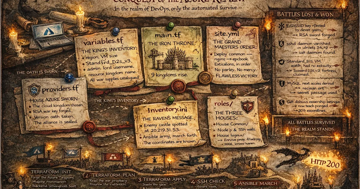 From Zero to Production: Deploying a Node.js Bookstore on Azure with Ansible Roles