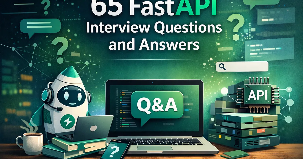 65 FastAPI Interview Questions and Answers (Beginner to Advanced) &mdash; 2026 Guide