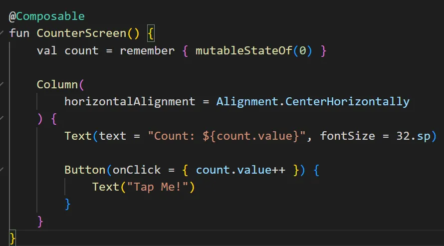 State Management in Jetpack Compose