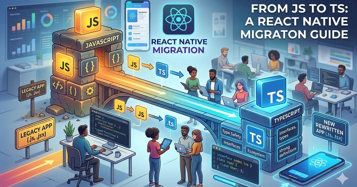 How to Migrate Your React Native Project to TypeScript (Without Losing Your Mind) — Beginner Guide