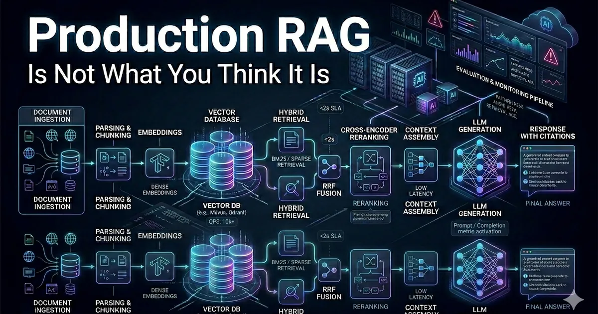 Production RAG Is Not What You Think It Is