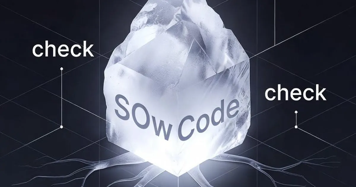 SOwCode (Singular One-word Code) Design Pattern: Self‑Testing, Constraint‑Verified, Framework‑Aware