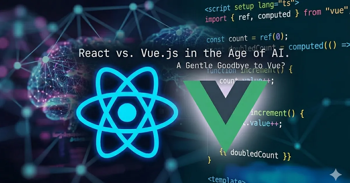 I’m not so sure about Vue.js anymore