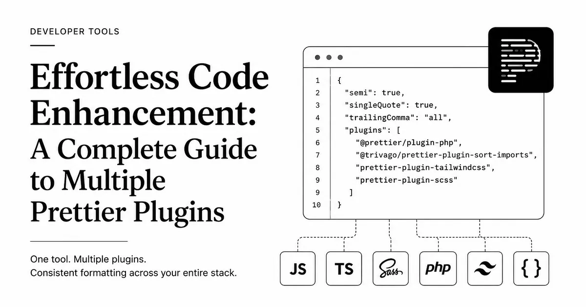 Effortless Code Enhancement: A Complete Guide to Multiple Prettier Plugins