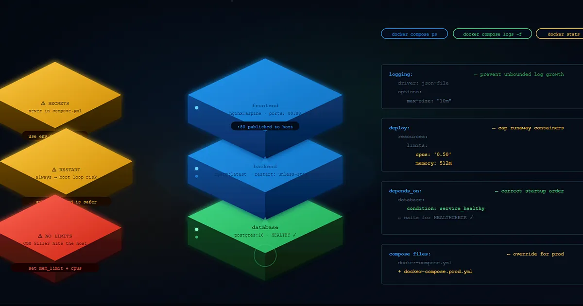 Don’t Use Docker Compose in Production Until You’ve Read This