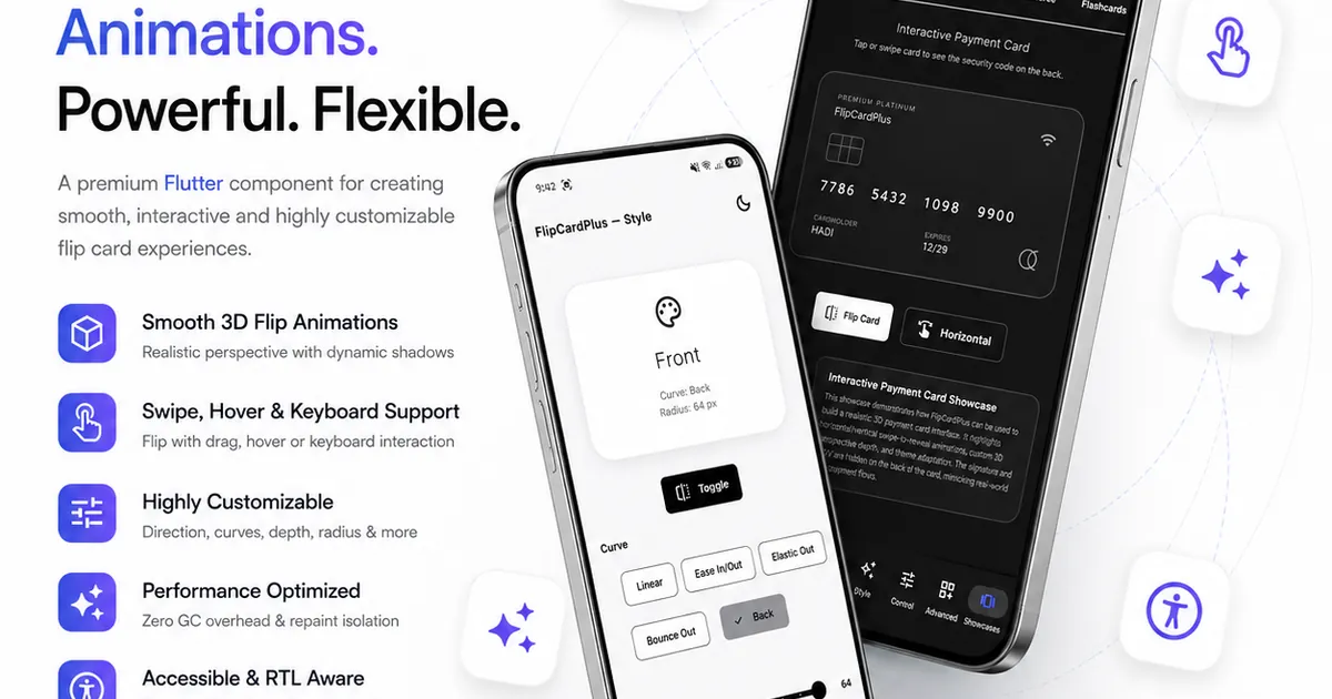 I Rebuilt Flutter’s Flip Card Flutter Animation From Scratch. Here’s What I Found