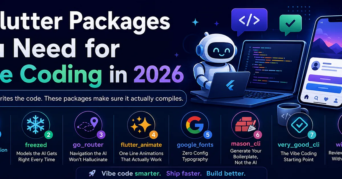 Flutter Packages You Need for Vibe Coding in 2026