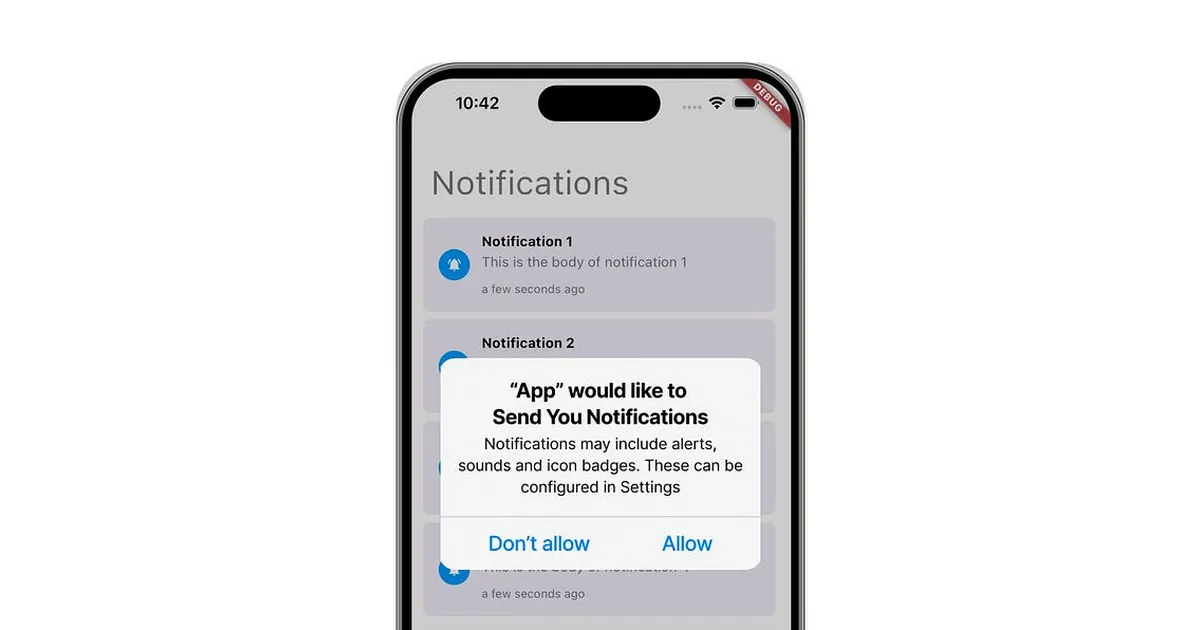 Flutter | How to Debug Push Notifications in a Terminated State?