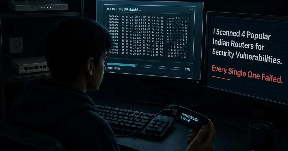 I Scanned 4 Popular Indian Routers for Security Vulnerabilities. Every Single One Failed.