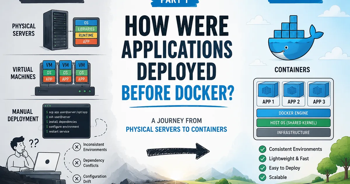Understanding Docker (Part 1): How Were Applications Deployed Before Docker?