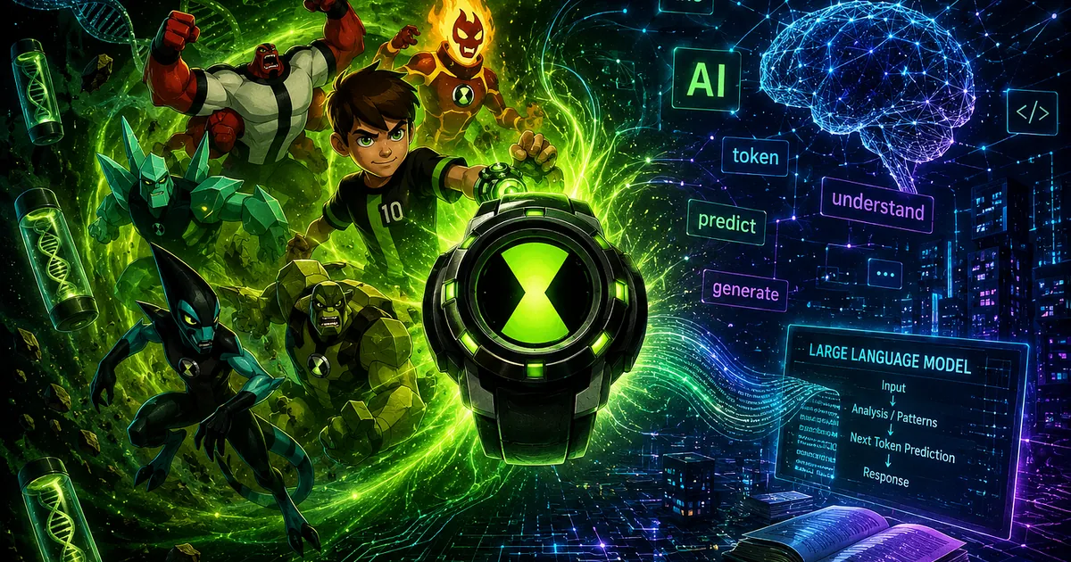 The Omnitrix Protocol: What Ben 10 Taught Me About Large Language Models.