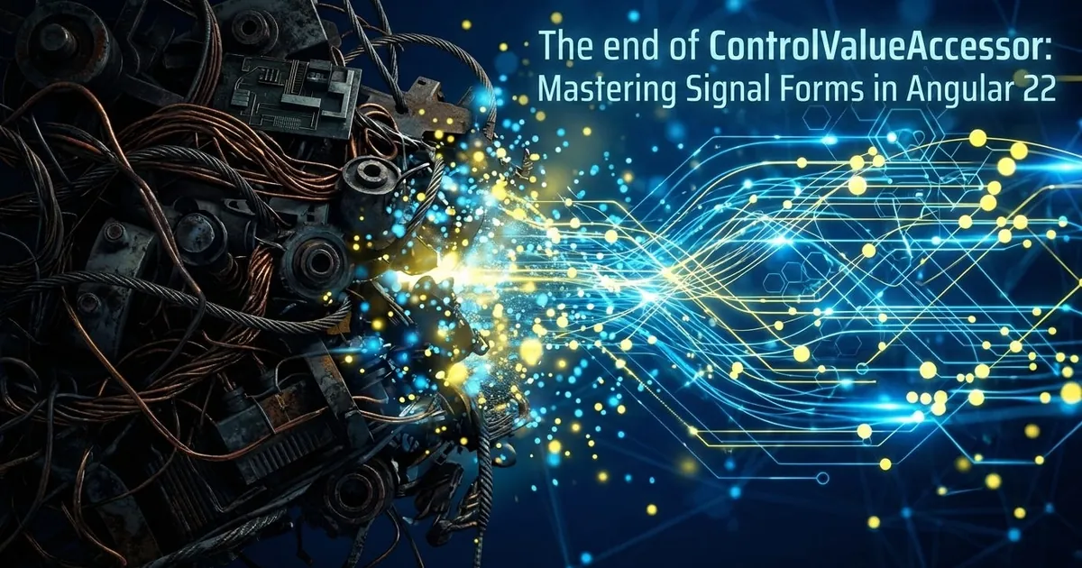 The end of ControlValueAccessor: Mastering Signal Forms in Angular 22