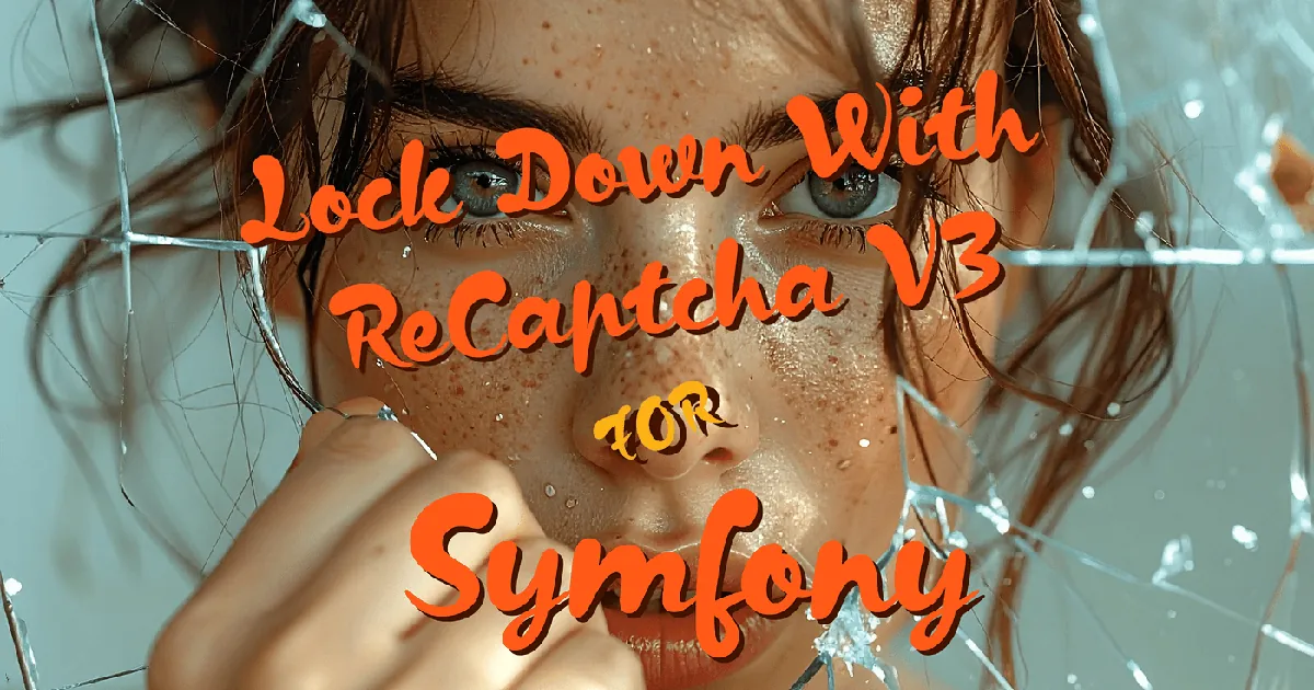 🚦 A Score for Every Request: Locking Down Symfony with reCAPTCHA v3