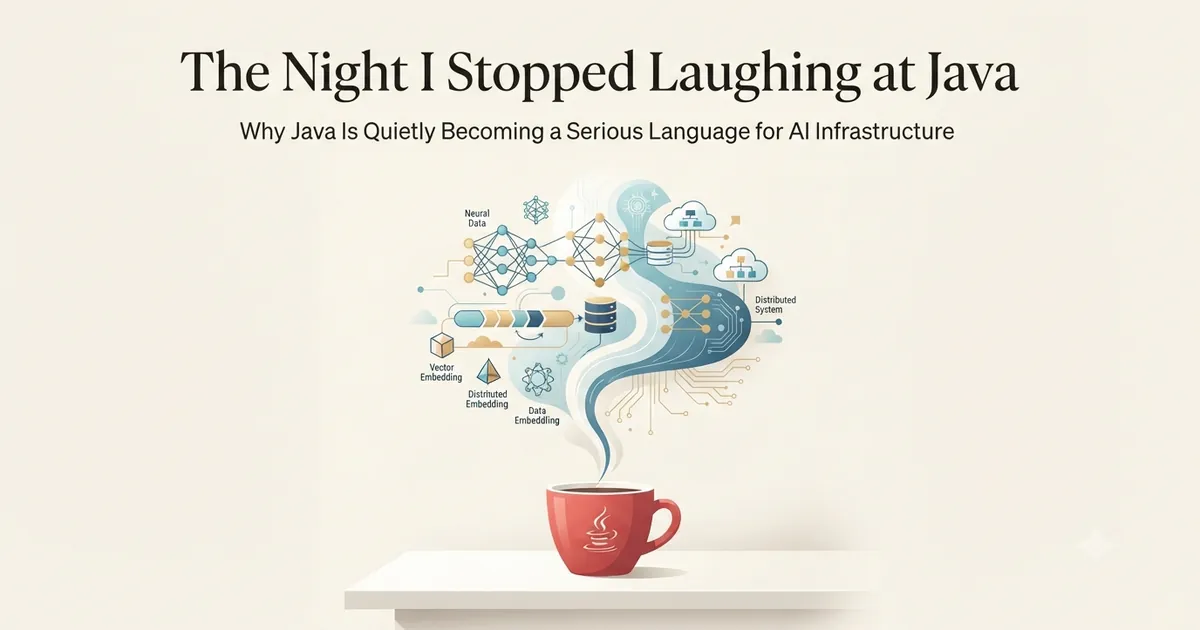 The Night I Stopped Laughing at Java