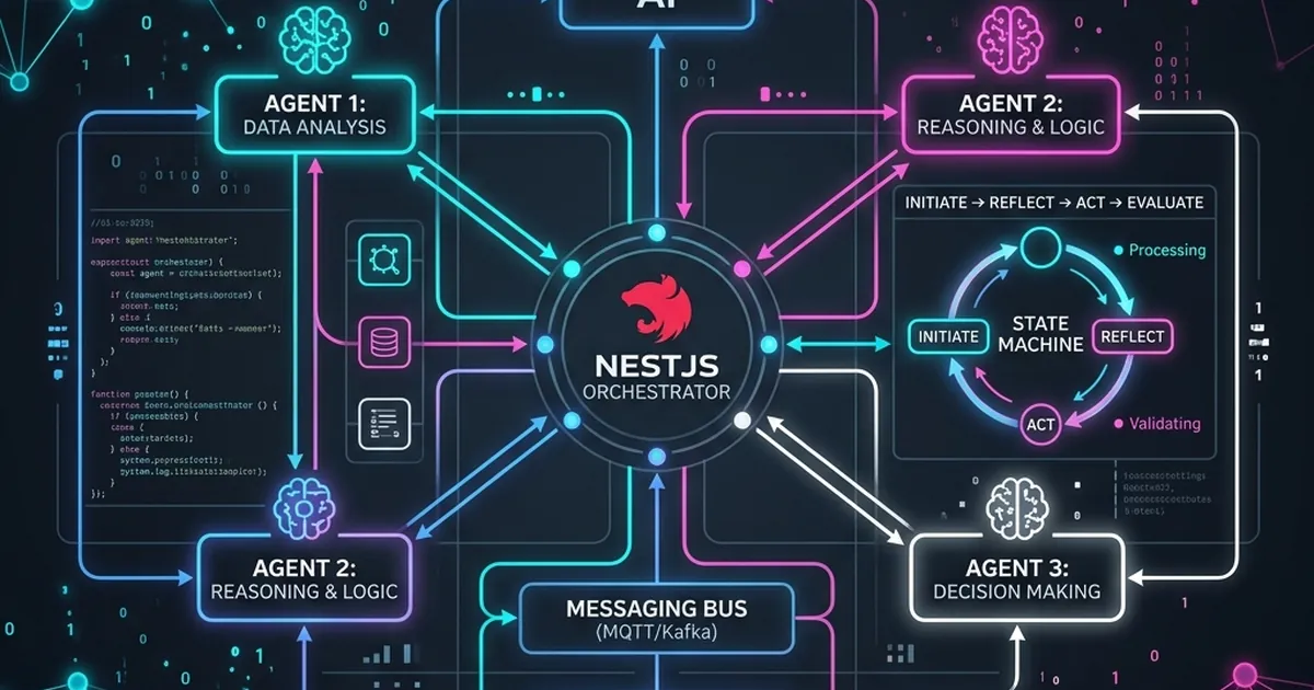 Architecting Multi-Agent Systems with LangGraph & NestJS: State Machines in Action