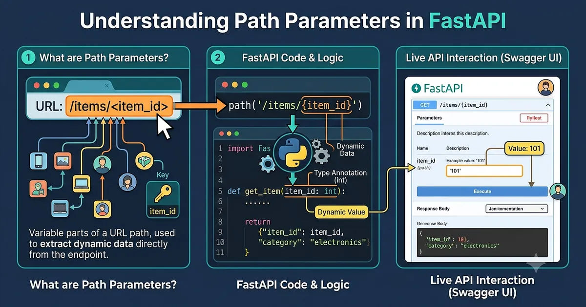 What are Path Parameters in FastAPI? | FastAPI Tutorial Series — Chapter 03