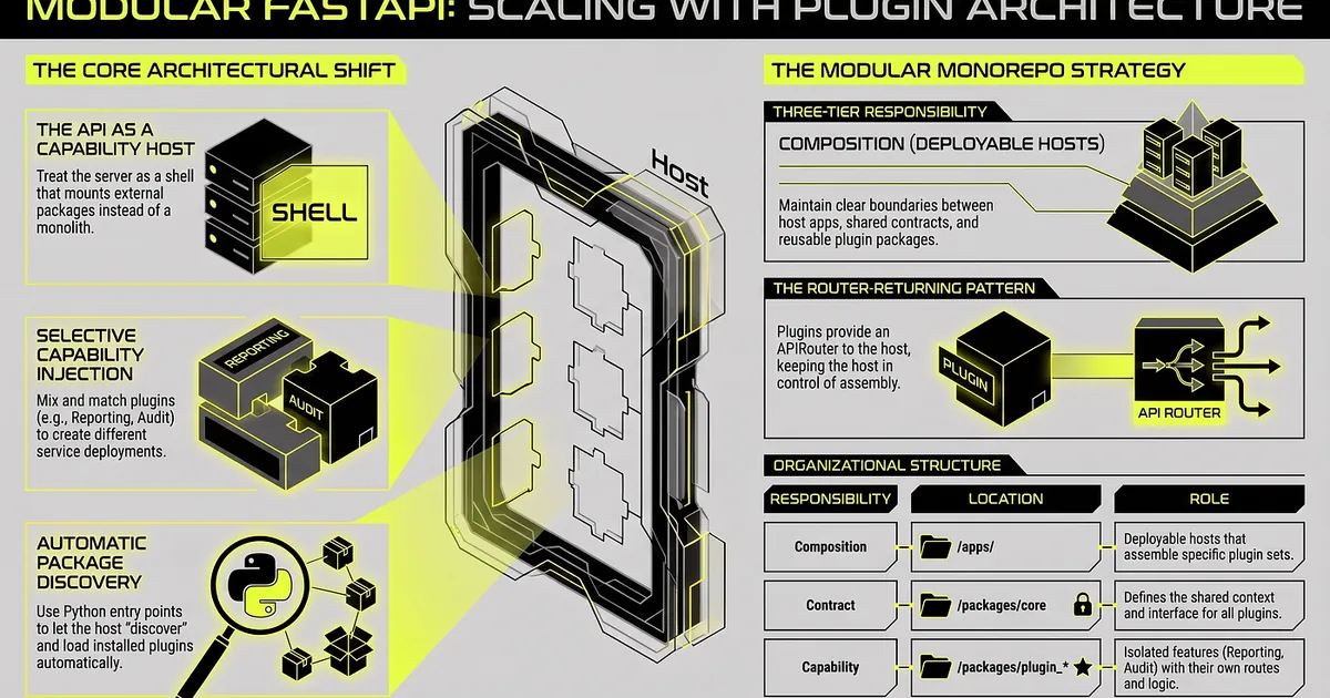 FastAPI Plugin Architecture for Modular Capabilities