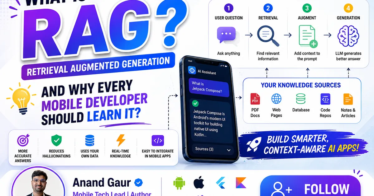 What Is RAG and Why Every Mobile Developer Should Learn It?