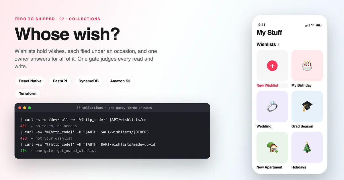 Whose Wish Is It Anyway?
