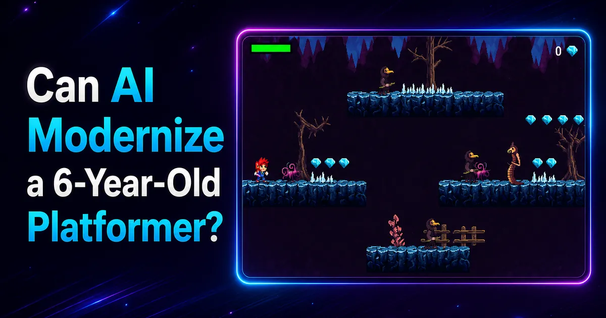 The Architecture of a Platformer I Built 6 Years Ago and Modernized with AI.