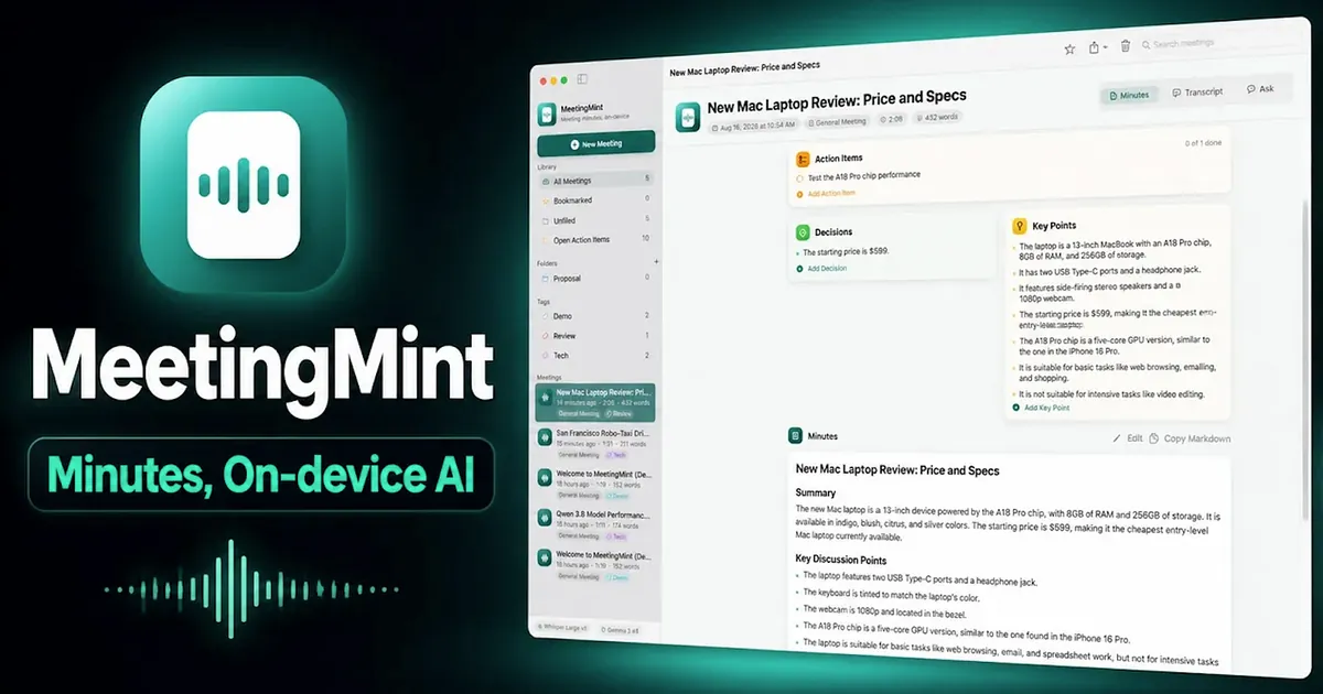 Why I Rebuilt My Flask AI Notetaker as a Native Mac App Using MLX
