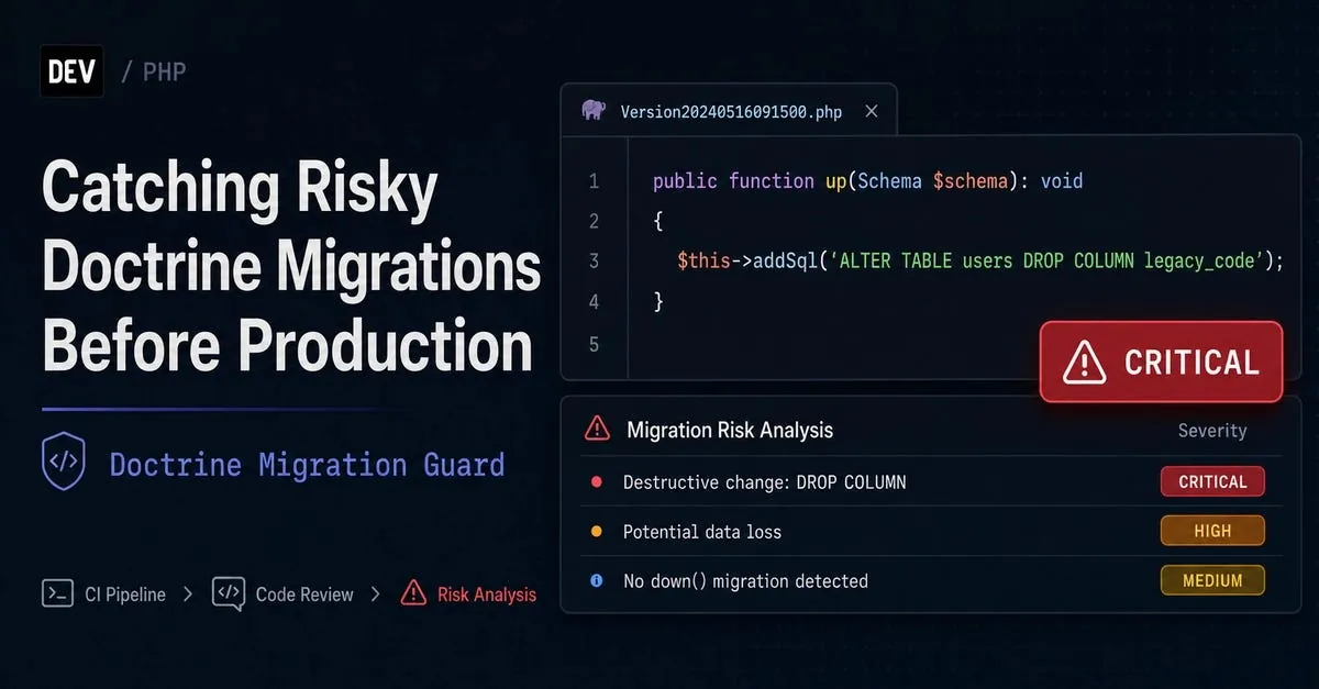 Catching Risky Doctrine Migrations Before Production