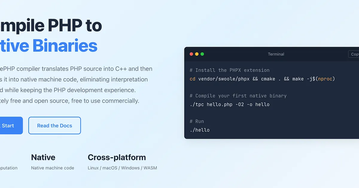 I Compiled Part of My Laravel App to Native Code. Here Is What Happened.