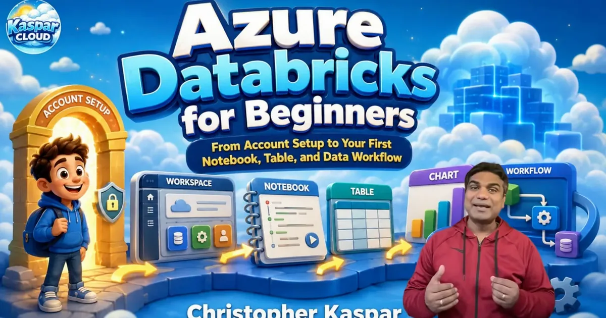 Azure Databricks for Beginners : From Account Setup to Your First Notebook, Table, and Data…