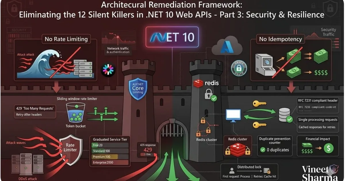 Architectural Remediation Framework: Eliminating the 12 Silent Killers in .NET 10 Web APIs - Part 3