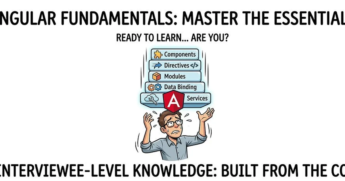 Angular Interview Q&A : Part 1 Angular Fundamentals