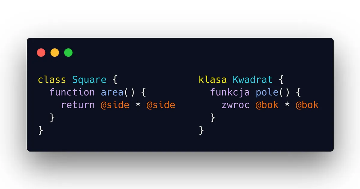 I wrote a programming language where you code in Polish. Here are 7 things it taught me about Ruby.