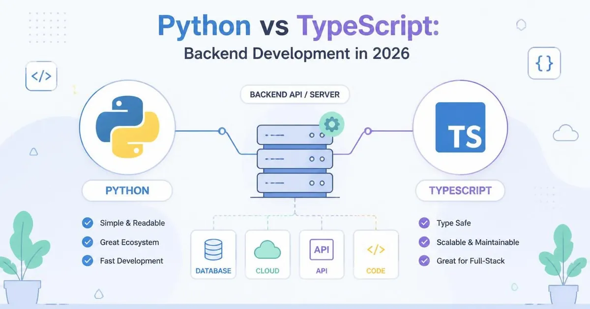 Python vs TypeScript: Which Is Better for Backend Development in 2026?