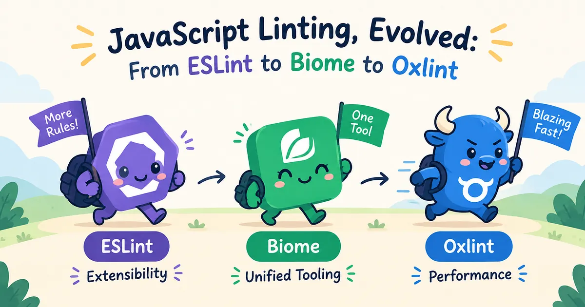 The Evolution of JavaScript Linting: ESLint, Biome and Oxlint