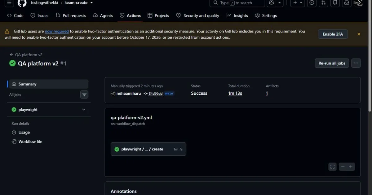 I Asked Codex to Build a Disposable Playwright CI Platform While I Was Away