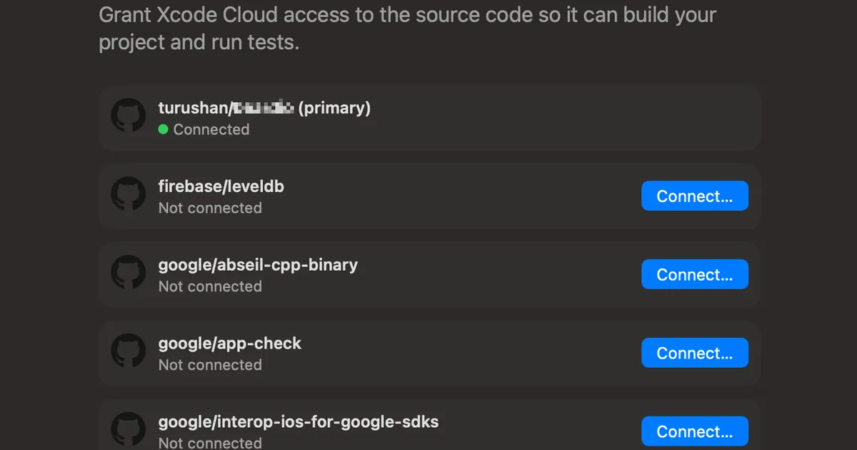 Xcode Cloud Asking for Access to Public GitHub Repositories? Here’s the Workaround