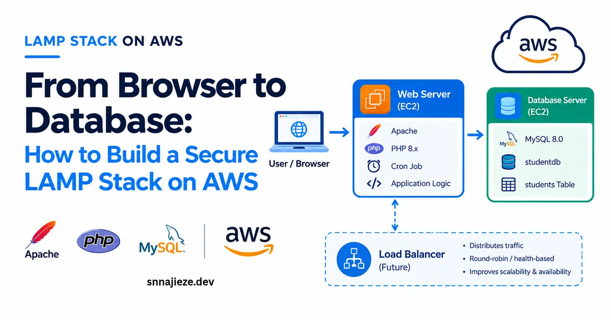 From Browser to Database: How to Build a Secure LAMP Stack on AWS