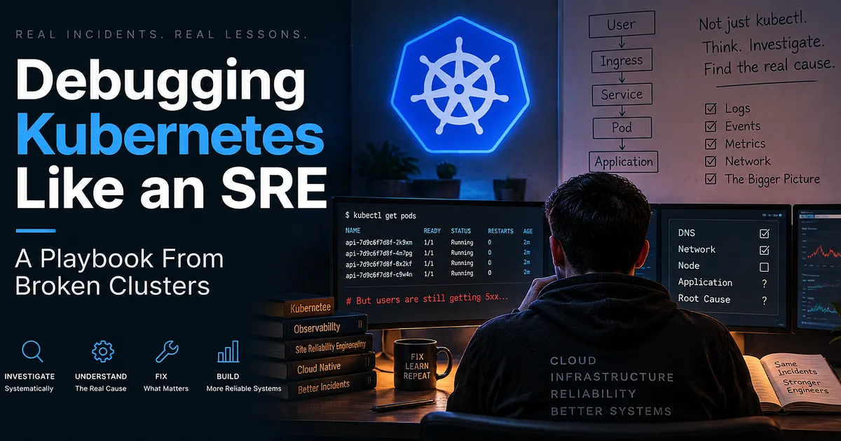 Debugging Kubernetes Like an SRE: A Playbook From Broken Clusters