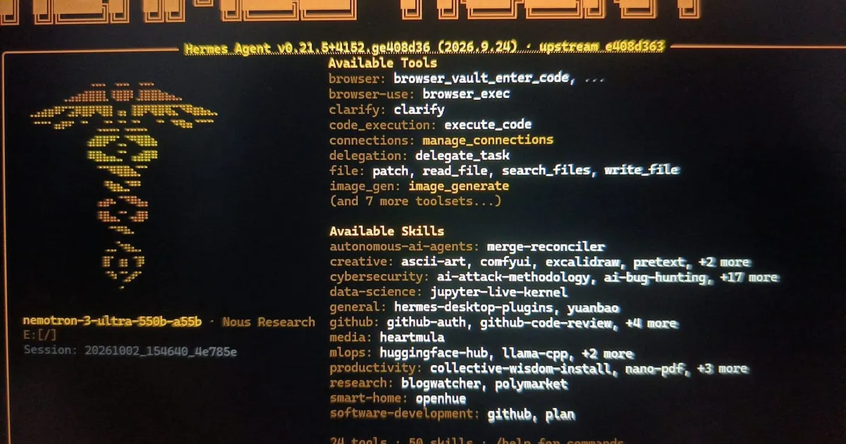 How I Used Hermes Agent + LLMs to Discover Multiple Critical Security Issues Across a Web Attack…
