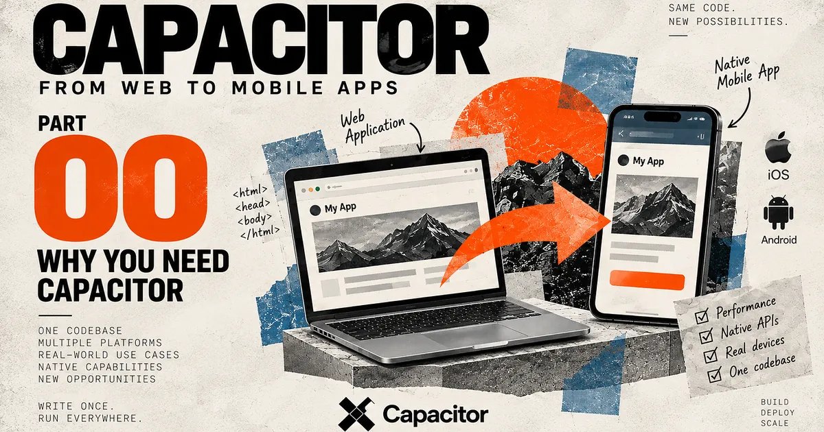 Capacitor: From Web to Mobile Apps. Part 0. Why Use Capacitor?