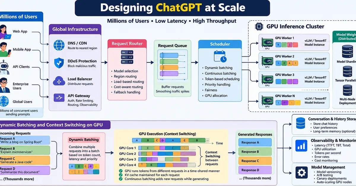 AI System Design: How Would You Scale ChatGPT to Millions of Users?