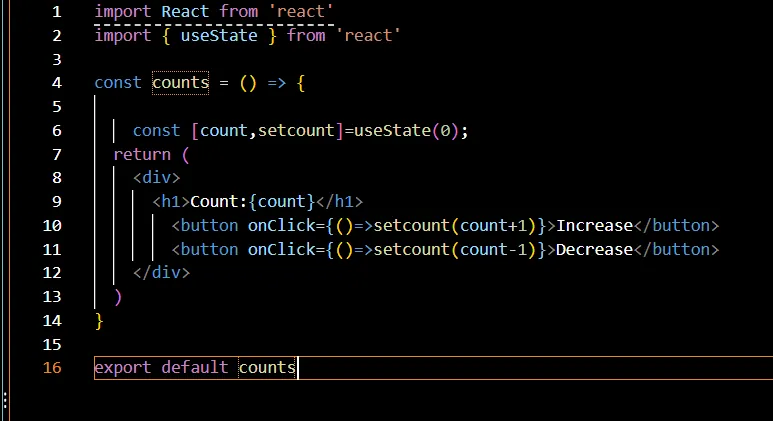 REACT HOOKS:useState and useEffect