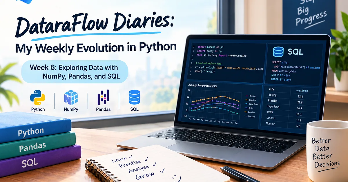 DataraFlow Diaries: My Weekly Evolution in Python