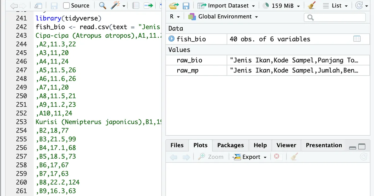 Revisiting My Old Scientific Paper with R